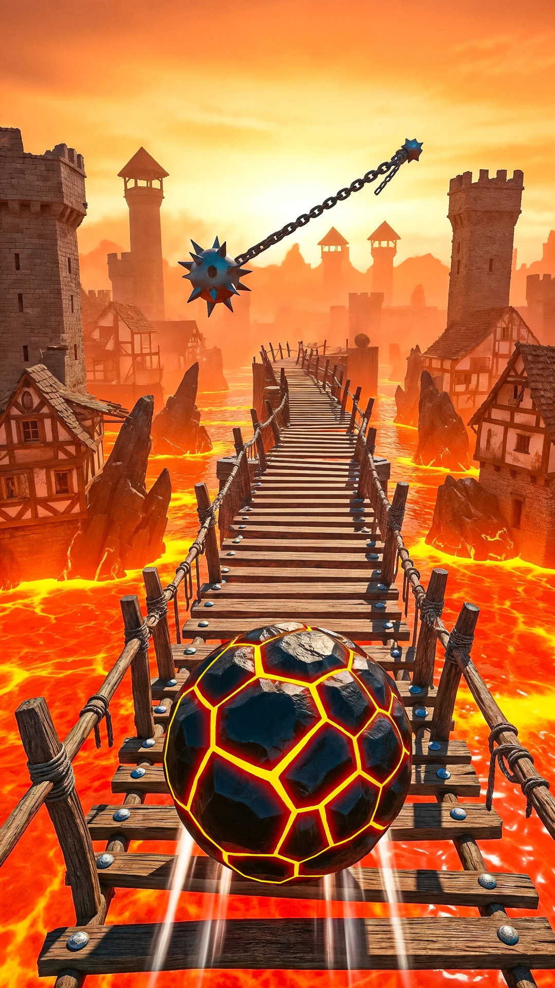 Rollance Sky Ball Runner 3D screenshot